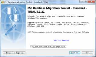 Download ESF Database Migration Toolkit