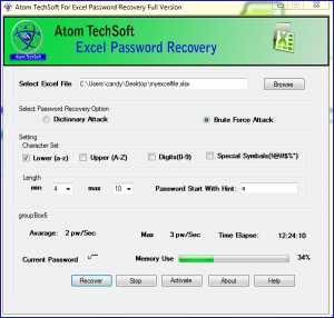 Excel Password Recovery Free