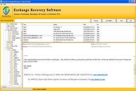 Download Exchange 2003 Email Recovery