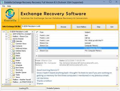 Download Exchange Database Repair Tool