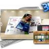 exhibit mode style for 3d ebook theme