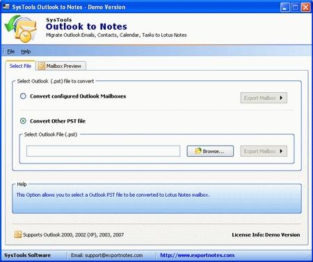 Download Export PST Mailbox