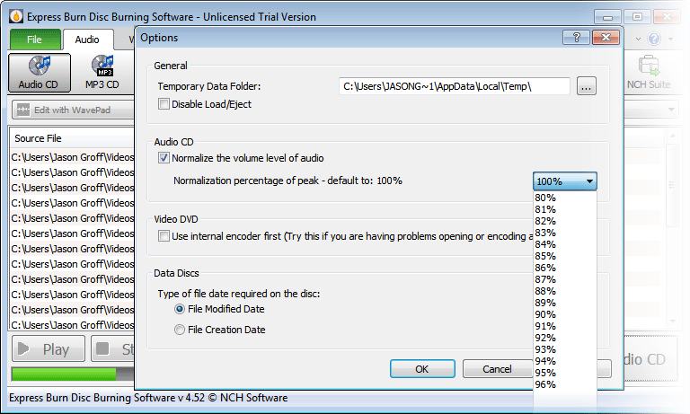 nero burn express 4 vs easy cd dvd burning software