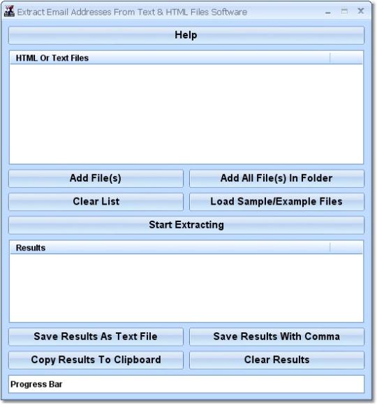 extract email addresses from text file