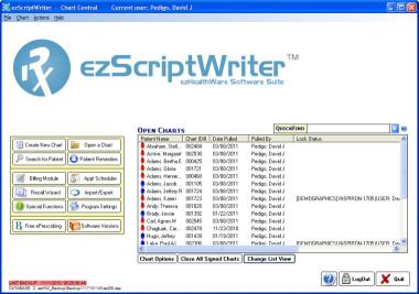 Download ezScriptWriter - Medical Rx Software