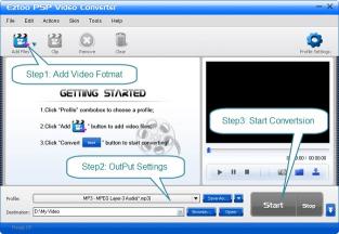 Download Eztoo PSP Video Converter