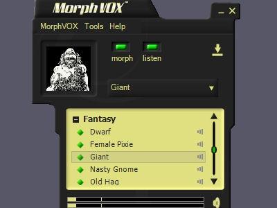 Download Fantasy Voices - MorphVOX Add-on