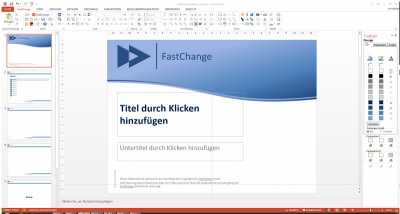 FastChange Toolbar