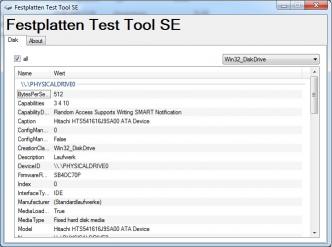 Download Festplatten Test Tool SE