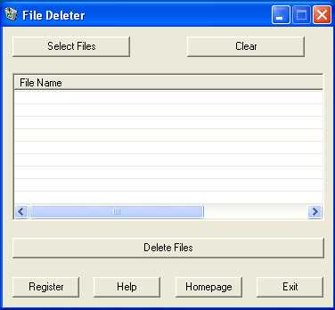 disk deleter