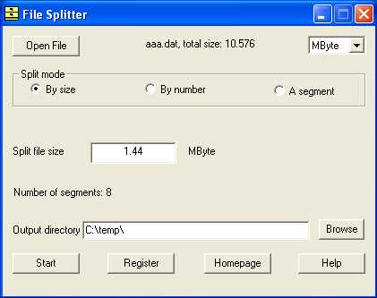 Download File Splitter 009soft
