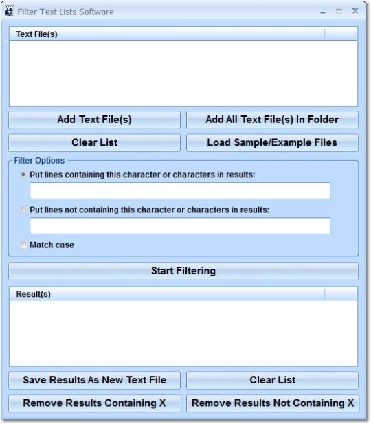 filter-text-lists-software-standaloneinstaller