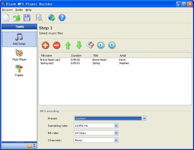 Download Flash MP3 Player Builder