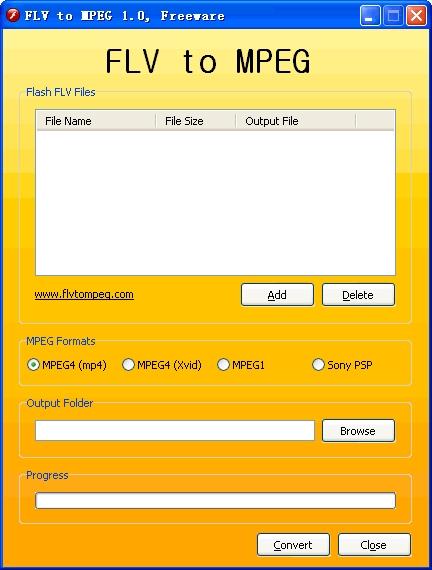 Download FLV to MPEG