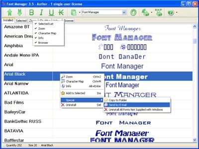 Download Font Manager
