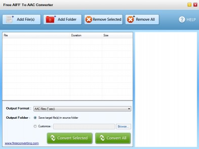 Download Free AIFF to AAC Converter