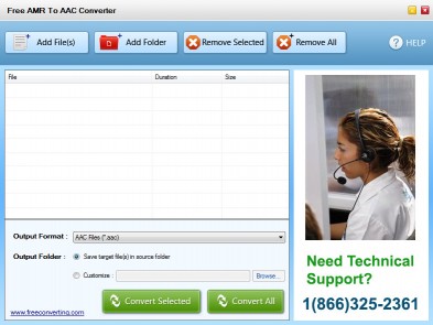 Download Free AMR to AAC Converter