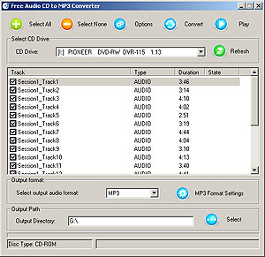 free audio cd to mp3 converter sourceforge