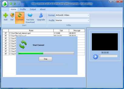 Download Free Convert to DIVX AVI WMV MP4 MPEG