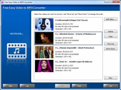 Free Easy Video to MP3 Converter