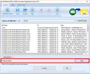 Free EML to MSG Converter
