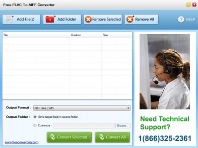 Download Free FLAC to AIFF Converter