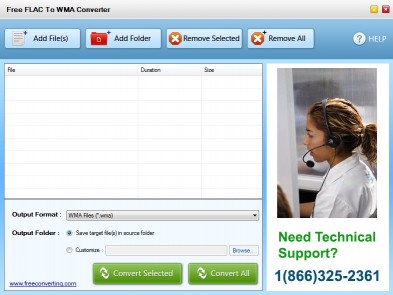 Download Free FLAC to WMA Converter