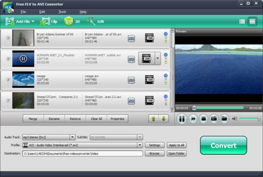 avi to flv video converter