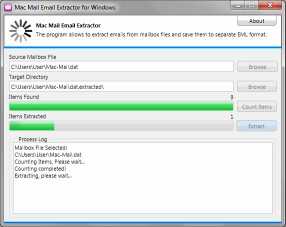 Free Mac Mail Email Extractor