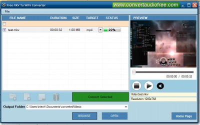 Download Free MKV To WMV Converter