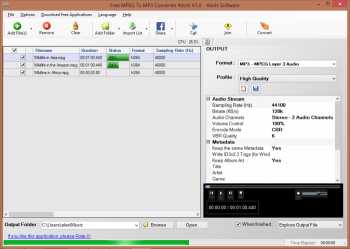 Download Free MPEG To MP3 Converter 4dots