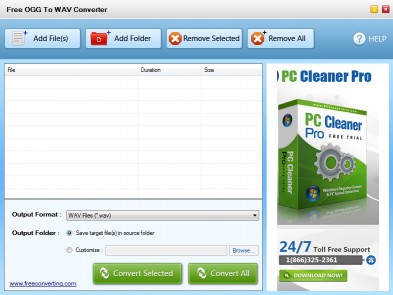 Download Free OGG to WAV Converter