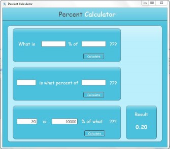Download Free Percent Calculator