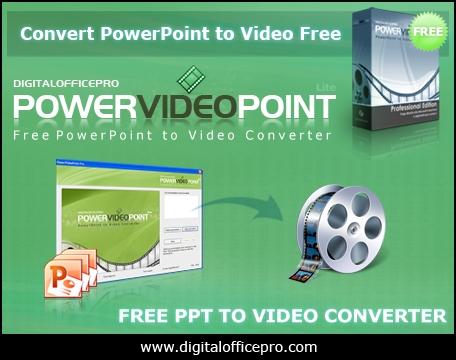 Download Free PowerPoint to Video Converter