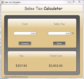 Download Free Sales Tax Calculator