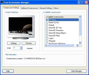 Download Free Screensaver Manager