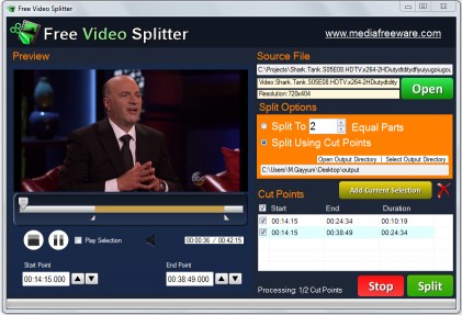 Download Free Video Splitter