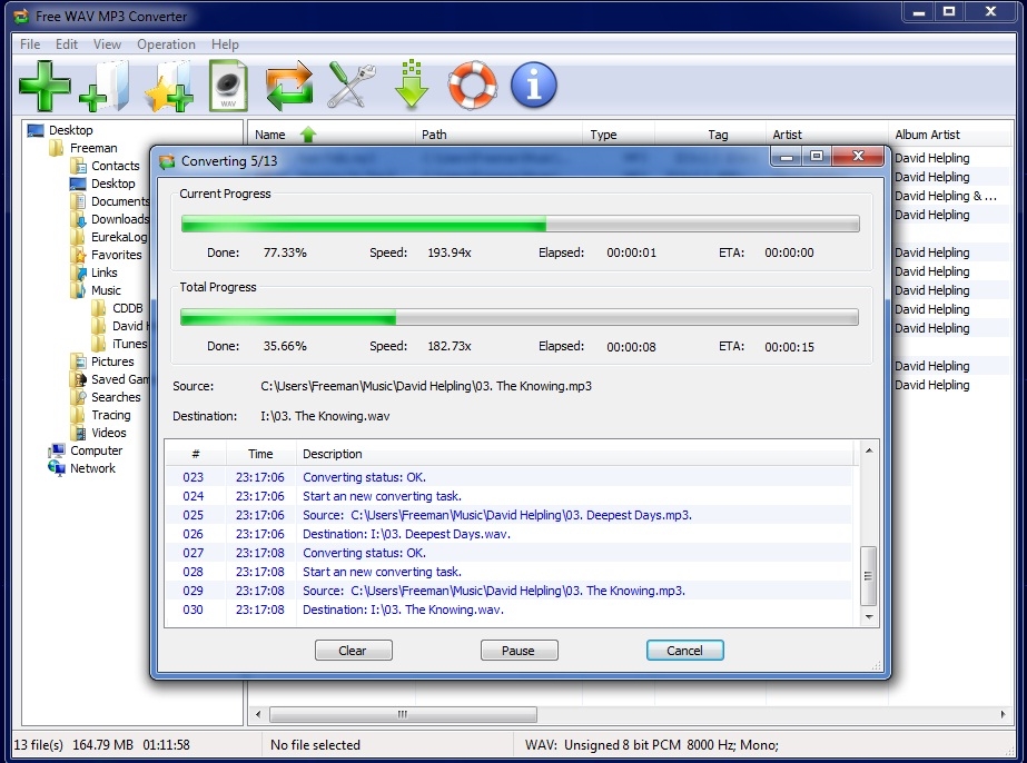 free mp3 to wav converter download