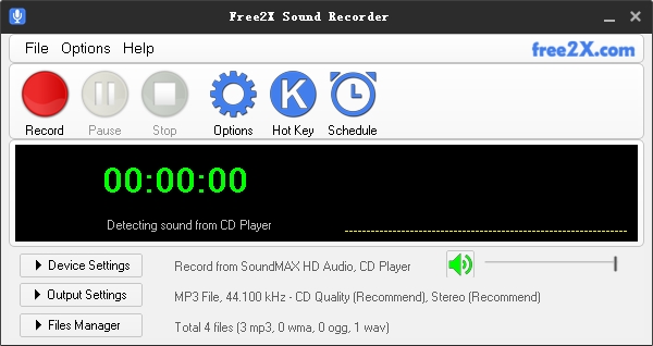 Free Sound Recorder Serial Key