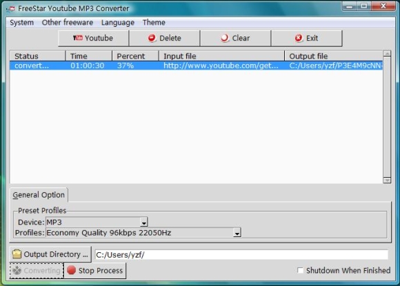 flv to mp3 converter