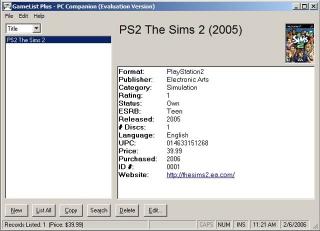 Download GameList Plus