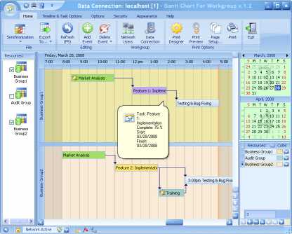 Download Gantt Chart for Workgroup