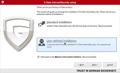 Download Gdata for Internet Security