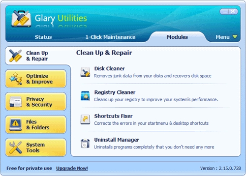 glary utilities update