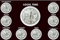 Download Global Clock Screensaver