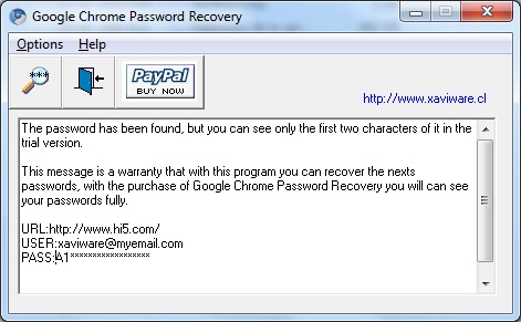 Google chrome password recovery как пользоваться