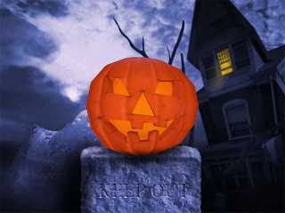 Download Halloween Pumpkin 3D Screensaver