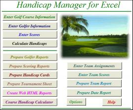 Download Handicap Manager for Excel