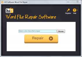 Hi5 Software Word File Repair