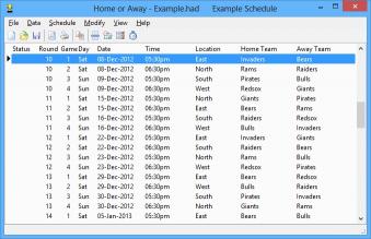 Download Home or Away League Scheduler